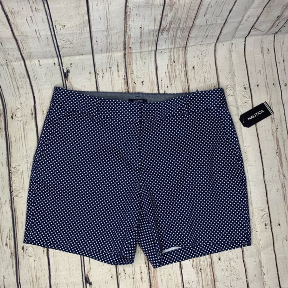 Nautica Navy Polka Dot Shorts